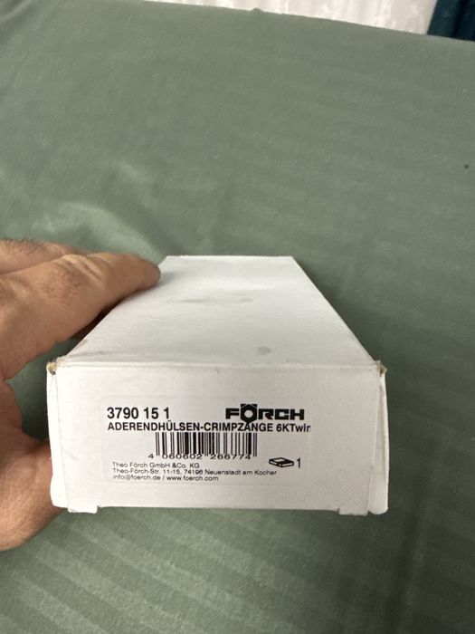 Clește de sertizare Förch 0,08 – 10 mm² (A23)