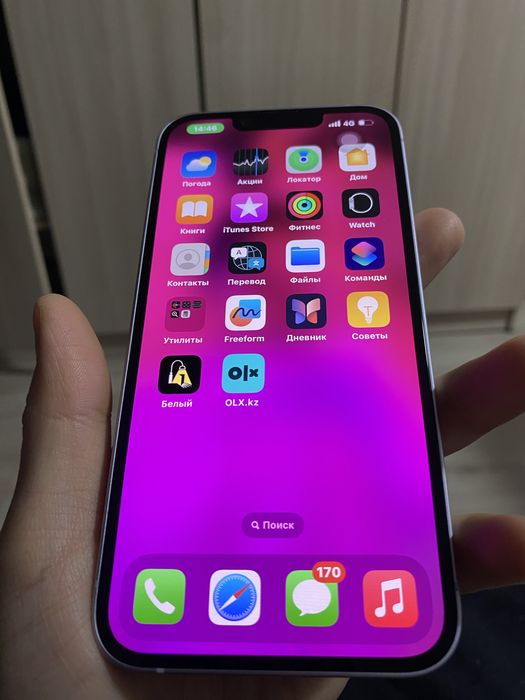 Айфон 14, 512G, 100% емкостью