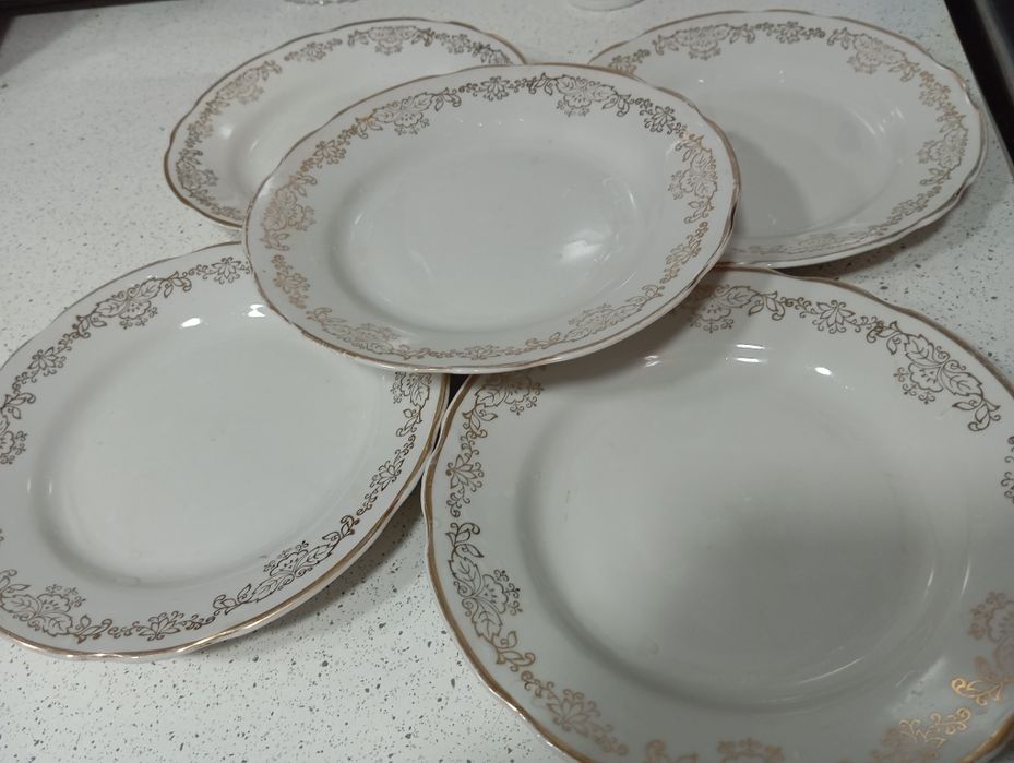 Советские тарелки и пиалушки цена указана за всё сразу