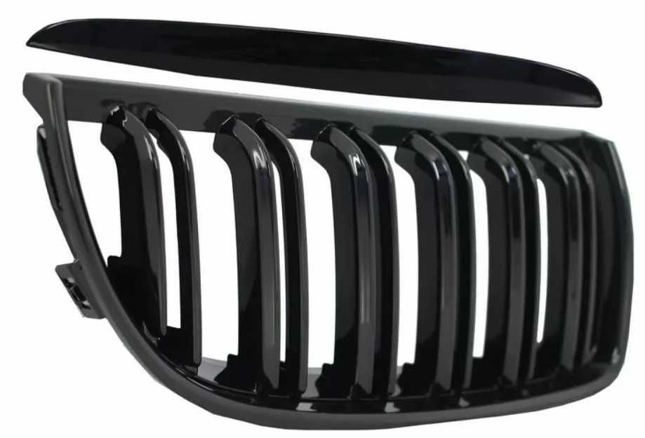 Решетки/бъбреци за BMW E90 - Piano Design - черни