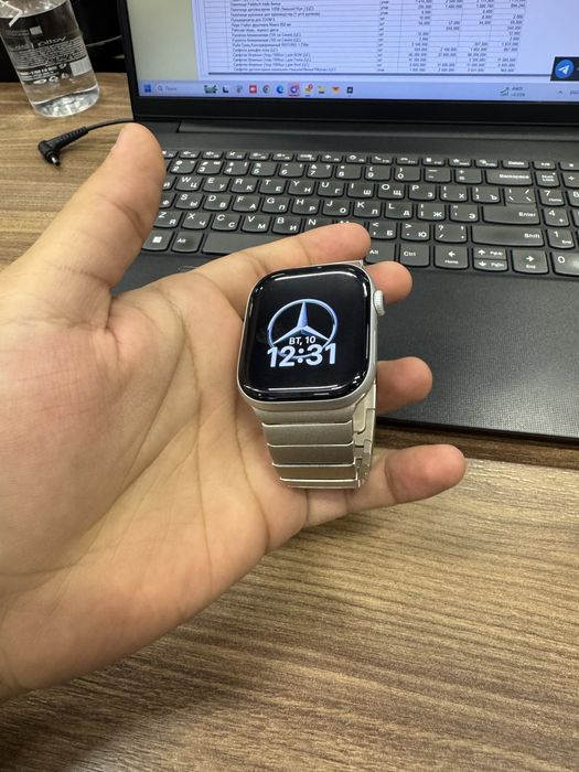 Apple watch 10 46 mm. Silver - Nike+ Battary:100%