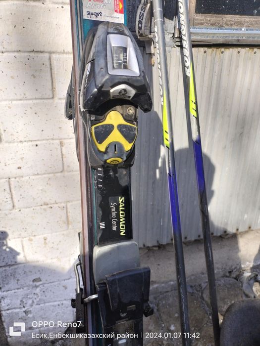 Лыжи в отличном состоянии