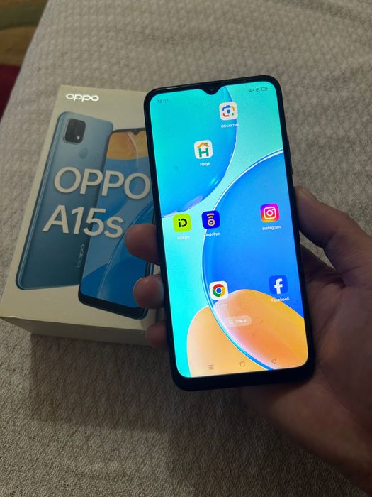 Oppo A15s 64гб жагдай жаксы ремонт болмаган рабочий телефон