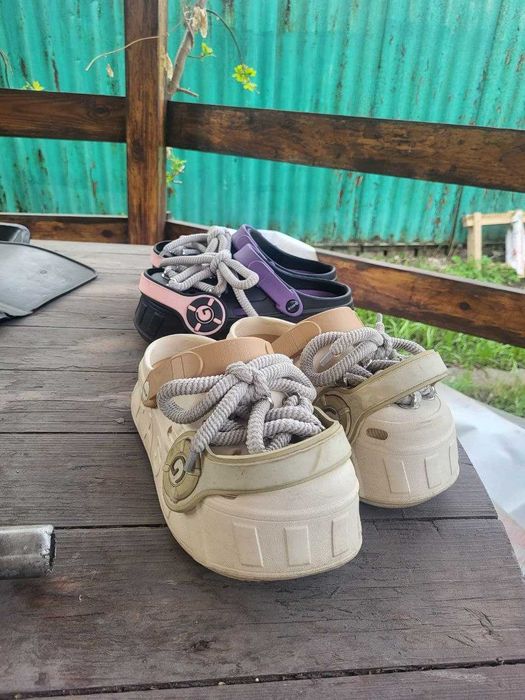 Сабо (модные тапочки) 38 размер, 2 пары