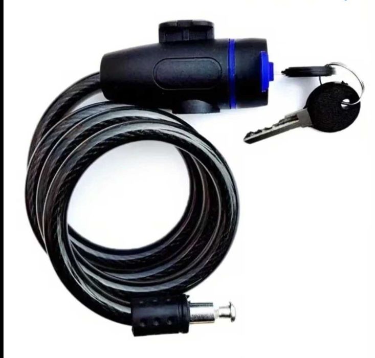 Antifurt bicicleta , negru / 2 chei