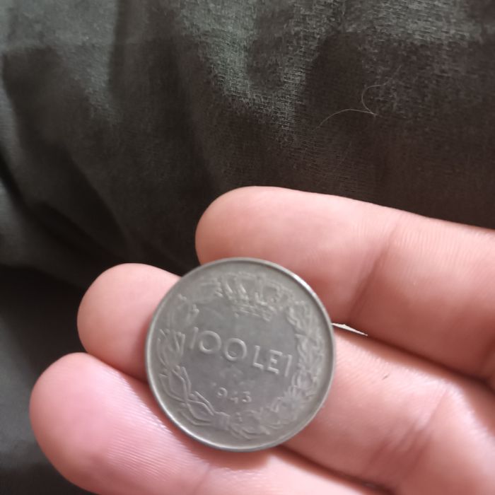 Moneda 100 lei Regele Mihai 1943