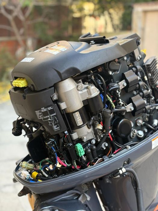 Yamaha 50hp извън бордови двигател четиритактов