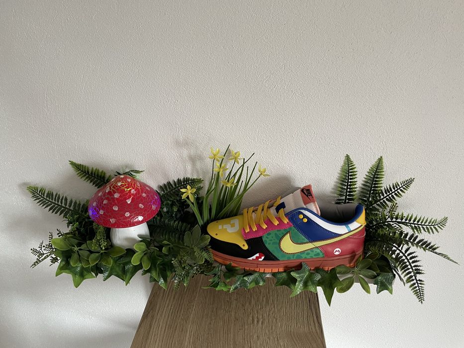 Nike Sb Dunk Low What The Mario
