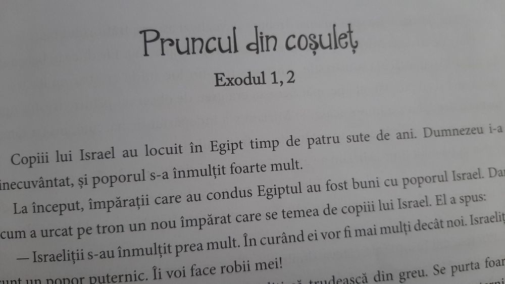 Carte "Copii din Vechiul Testament"