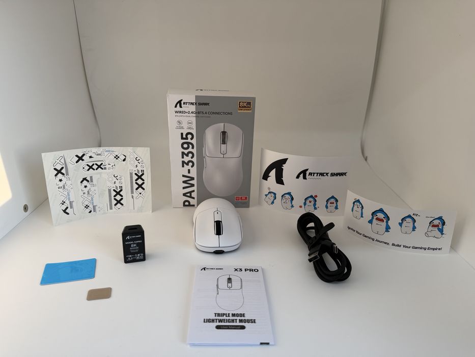 G pro dizayn ATTACK SHARK X3 pro va R11 ultra