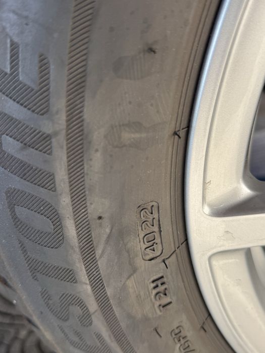 Set jante originale Audi A6 C8 +Anvelope 225/60/R17 Brigestone Iarna