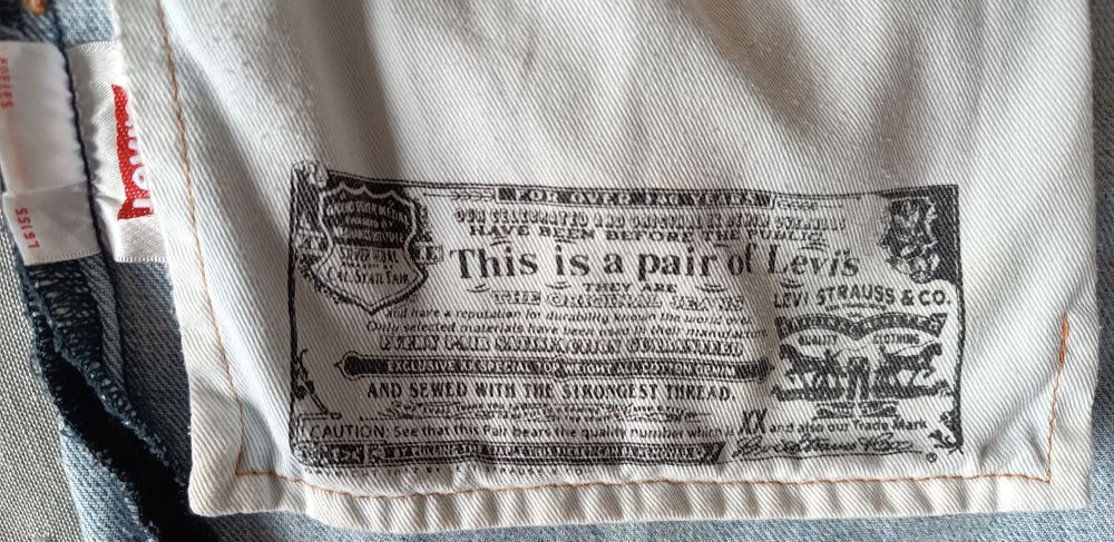 Levi's 501 размер 38/32