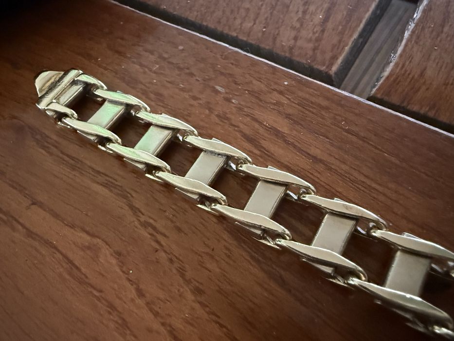 bratara aur 14k greutate 77,60 grame bratara masiva plina