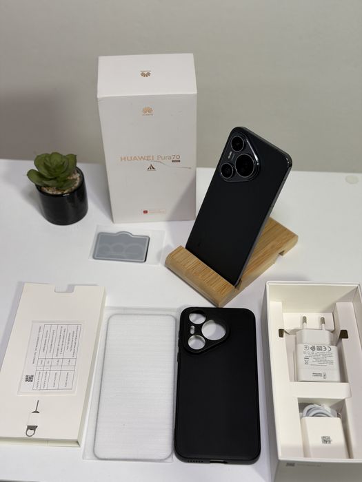Huawei Pura 70 Black 256 GB ca nou Garantie full box ! 12 GB RAM