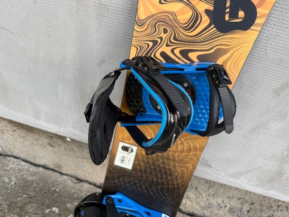 Placa snowboard Burton LTR 120cm cu legaturi
