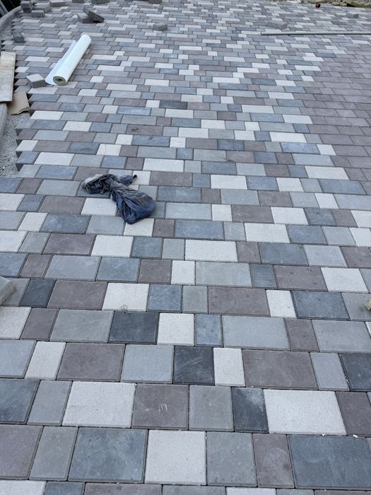 Брусчатка вибропрессованная Микс 5