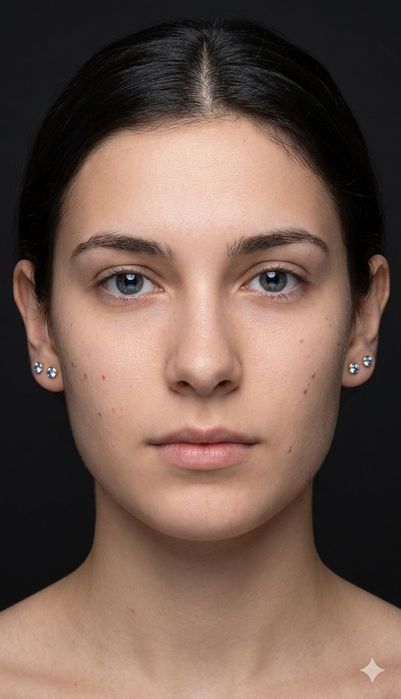 Пусеты в лимоном золоте 585 пробы.