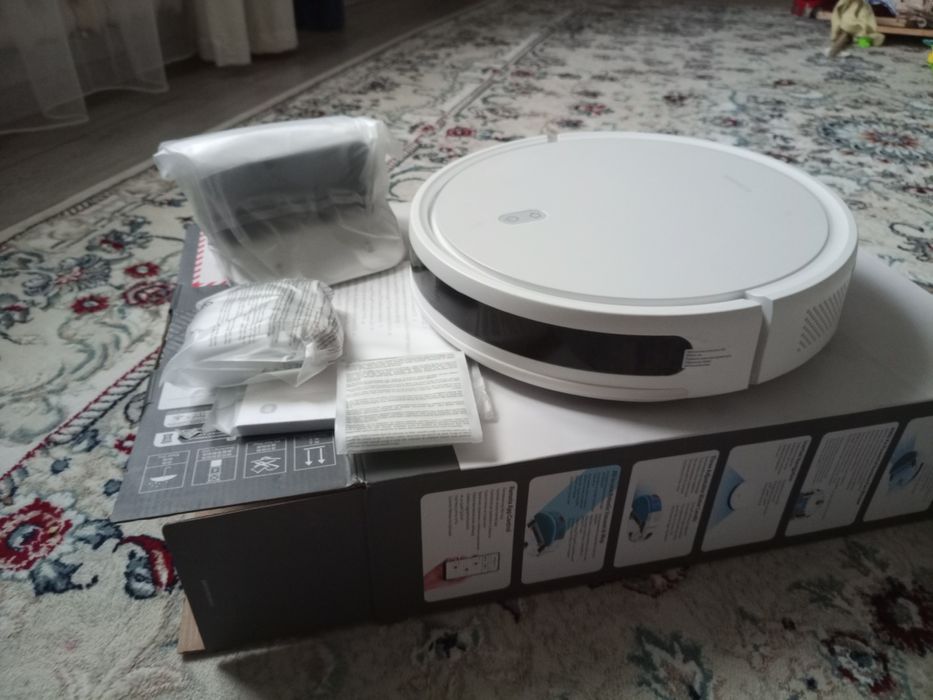 Новый робот пылесос 50000тг  xiomi