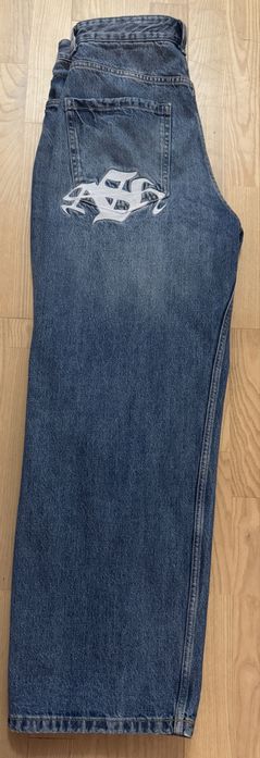 Vand blugi baggy/barrel albastru deschis