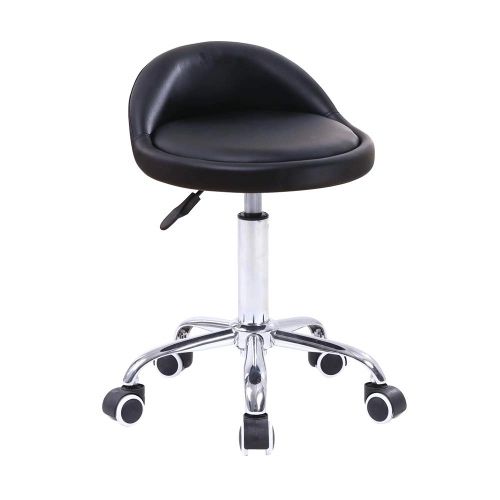 Scaun cu spătar, înălțime reglabilă, 53-68 cm, de salon, cabinet. PU