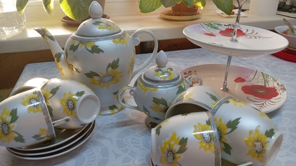 чайный сервиз новый