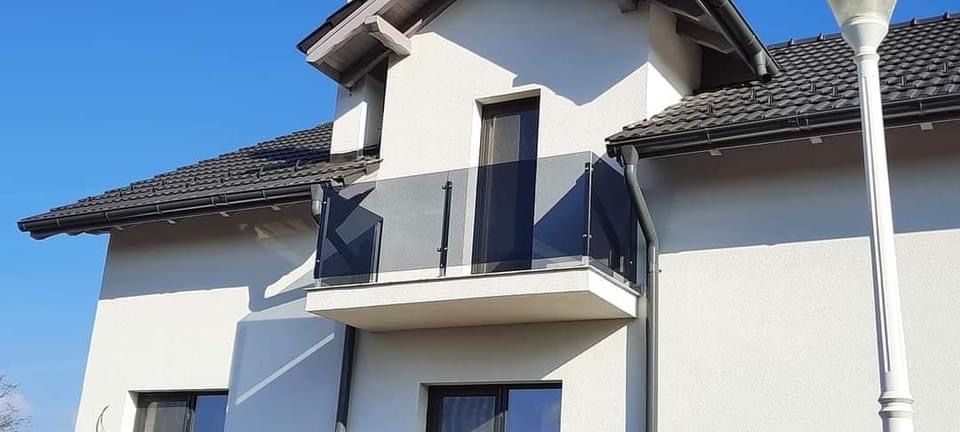 Balustrade din sticla