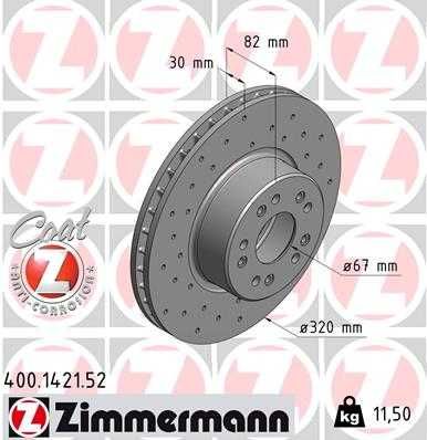Перфорирани спортни дискове OTTO ZIMMERMANN GmbH серия SPORT Z