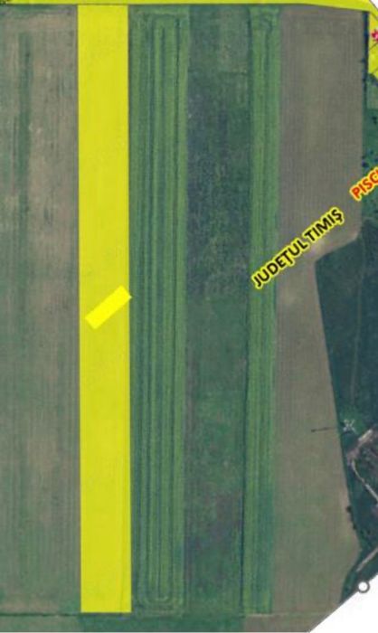 Vand 28.500 mp la iesirea din Pischia spre Murani