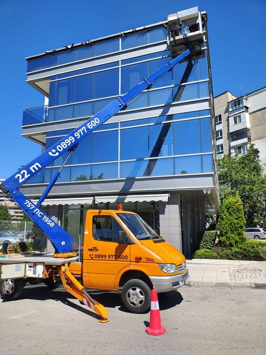 Услуги с автовишка 22 м.