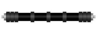 Role cauciucate pentru transportoare cu bandă