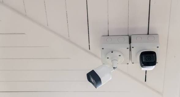 Установка камеры видеонаблюдение