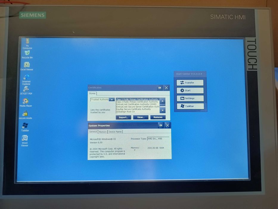 Simatic HMI TP1200 Comfort
