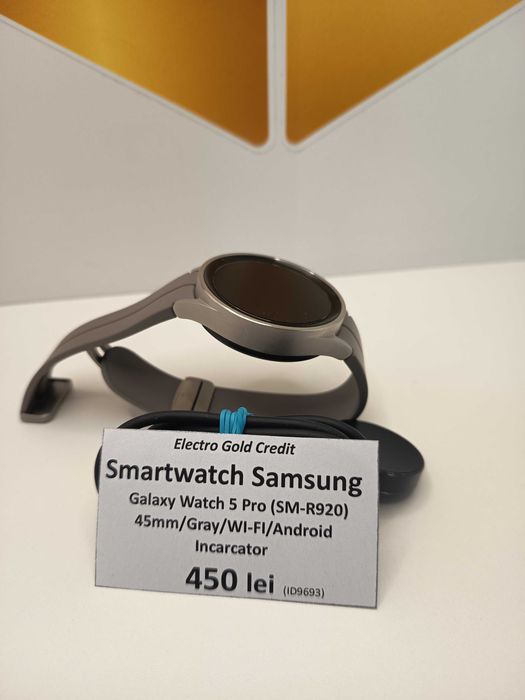 Smartwatch Samsung Galaxy Watch 5 Pro 45mm/Gray/WI-FI/Android ID9693
