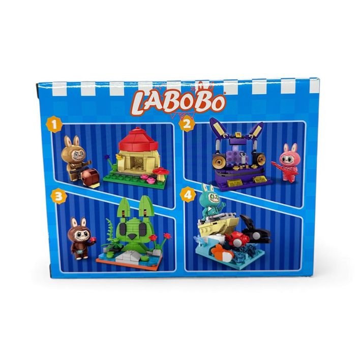 Детски конструктор LABOBO – забавни животинки (4 модела)