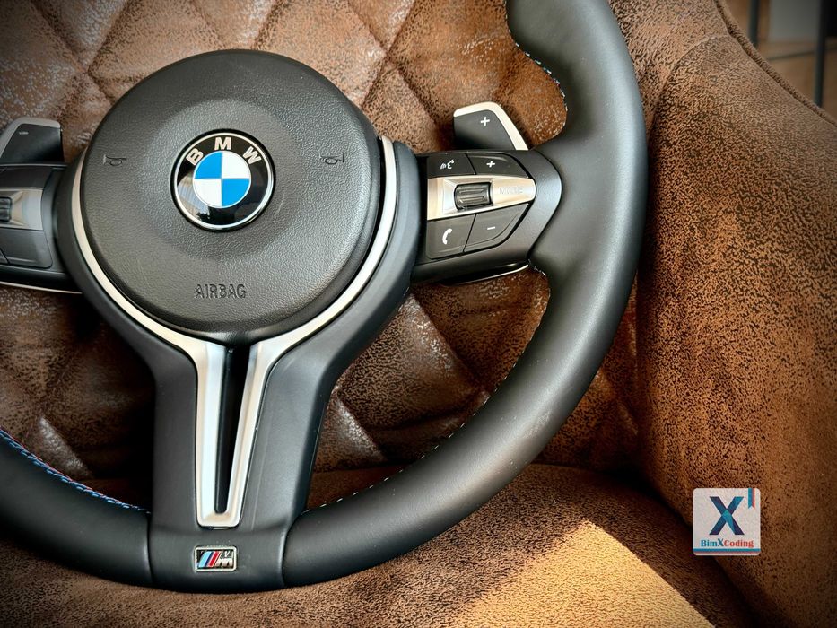 Volan BMW M Sport cu padele F07 F10 F11 F06 F12 F13 F01 M5 M6