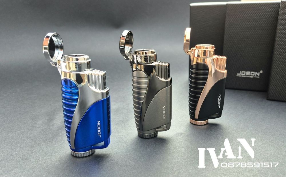 Запалка за пури Jobon-(троен джет)