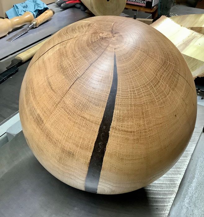 Sfere din lemn de diferite esențe și dimensiuni