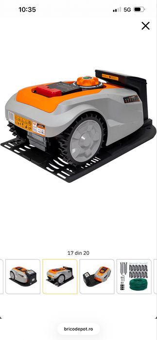 Robot de tuns gazon Ruris 1500 mp