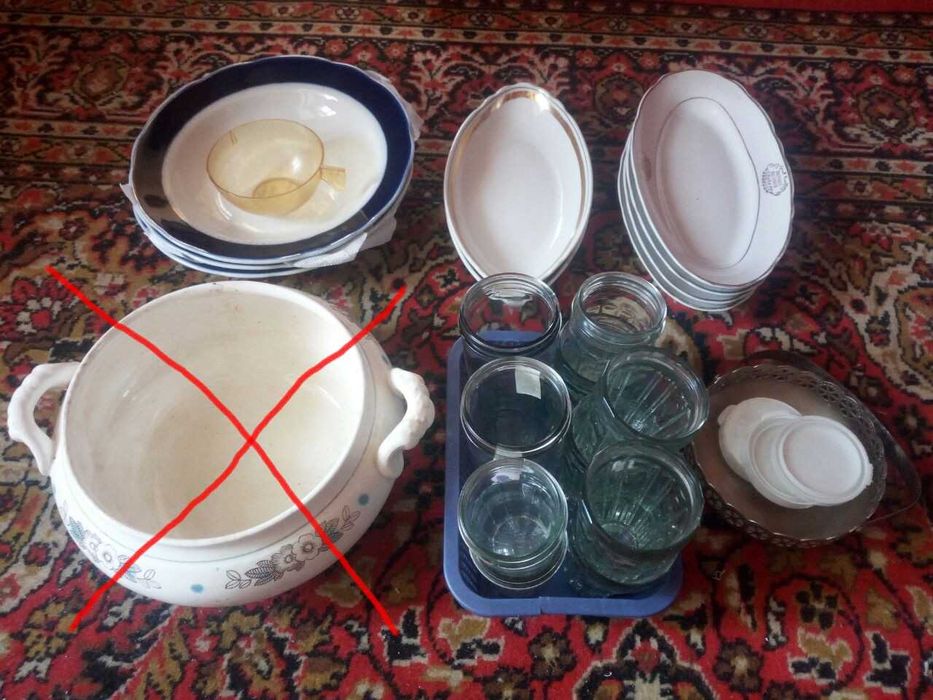 Продаю разную посуду (сов. и другую)