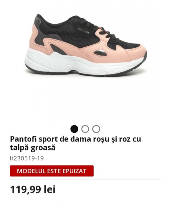 Adidasi dame ,talpa groasa /sportwear/marimea 38