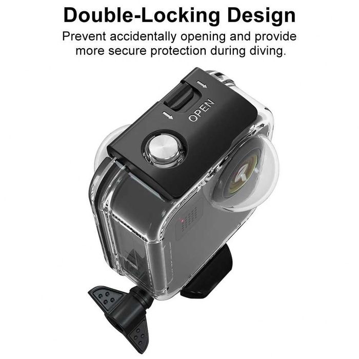 Carcasa subacvatica waterproof 45m camera actiune GoPro MAX 360