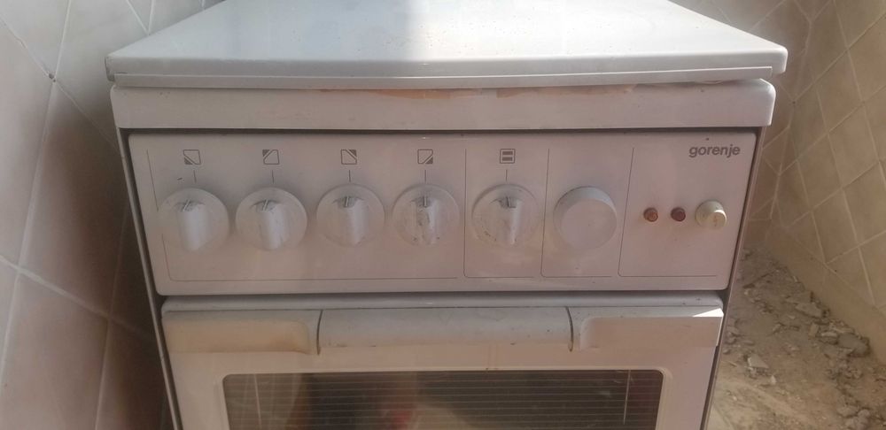 Печка и фризер горение