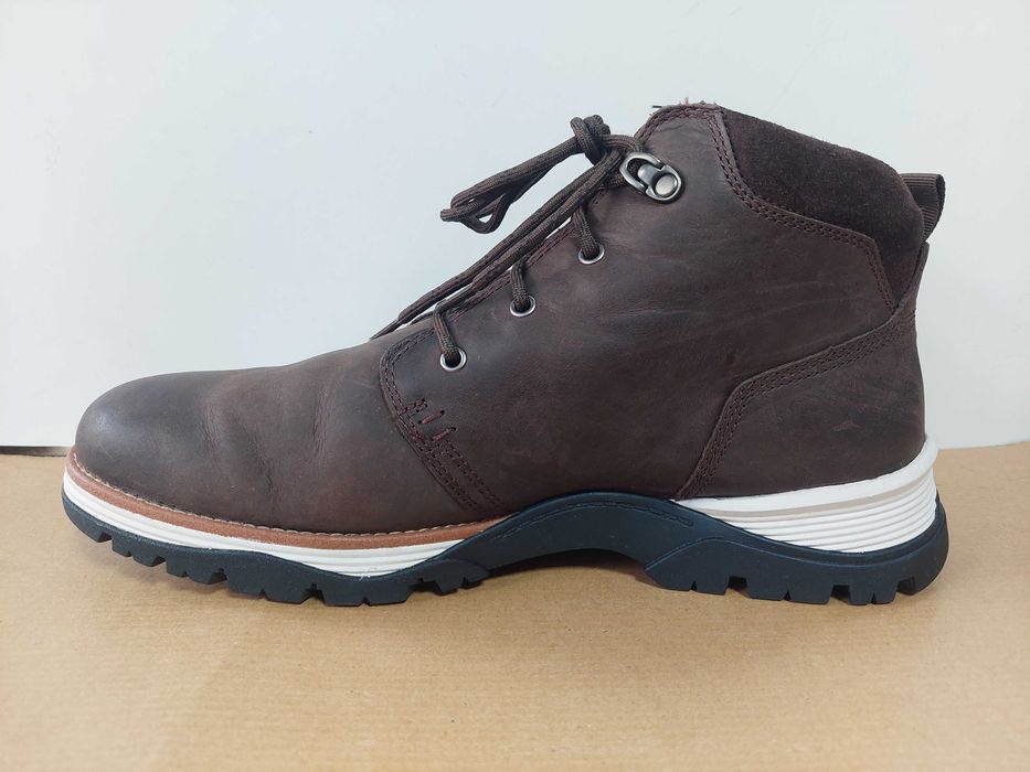 CLARKS Topton Mid-Естествена кожа(Като Нови)-№45