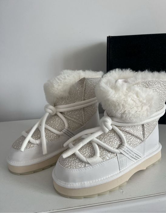 Emu Australia Cizme de zăpadă piele naturală lână