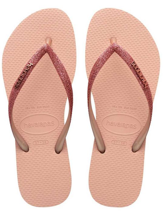 Дажапанки Havaianas Slim розов металик