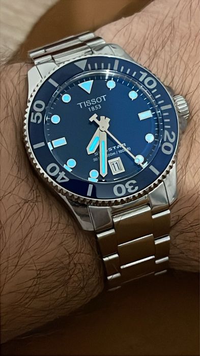 Tissot Seastar 1000 Quartz T120.210A – full set, stare ca nouă, 36 mm