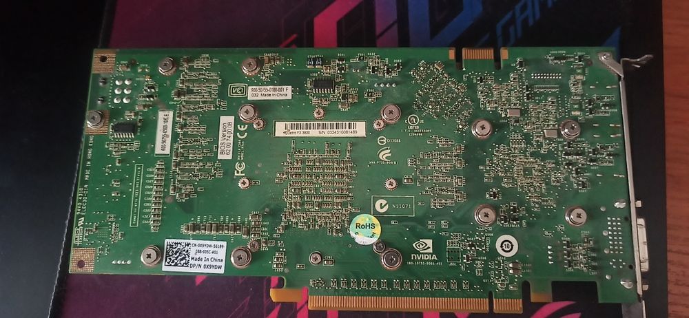 Nvidia Quadro FX 3800 б/у рабочий