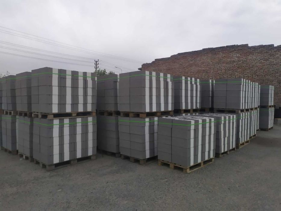 Трехслойный теплоблок Кирпич