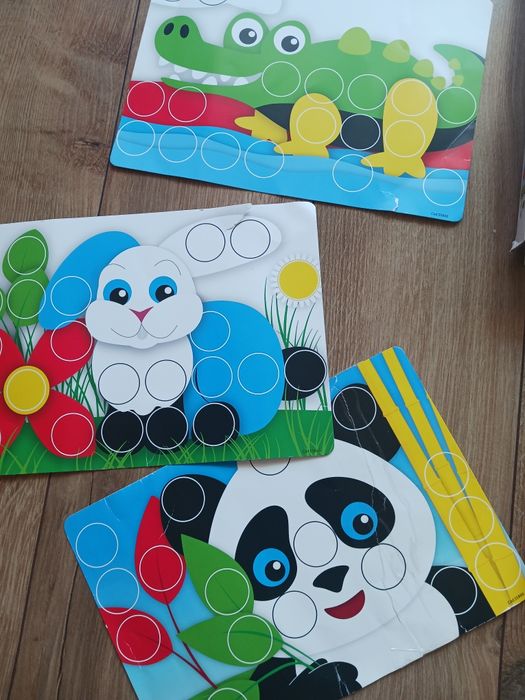 Детска мозайка  с животни