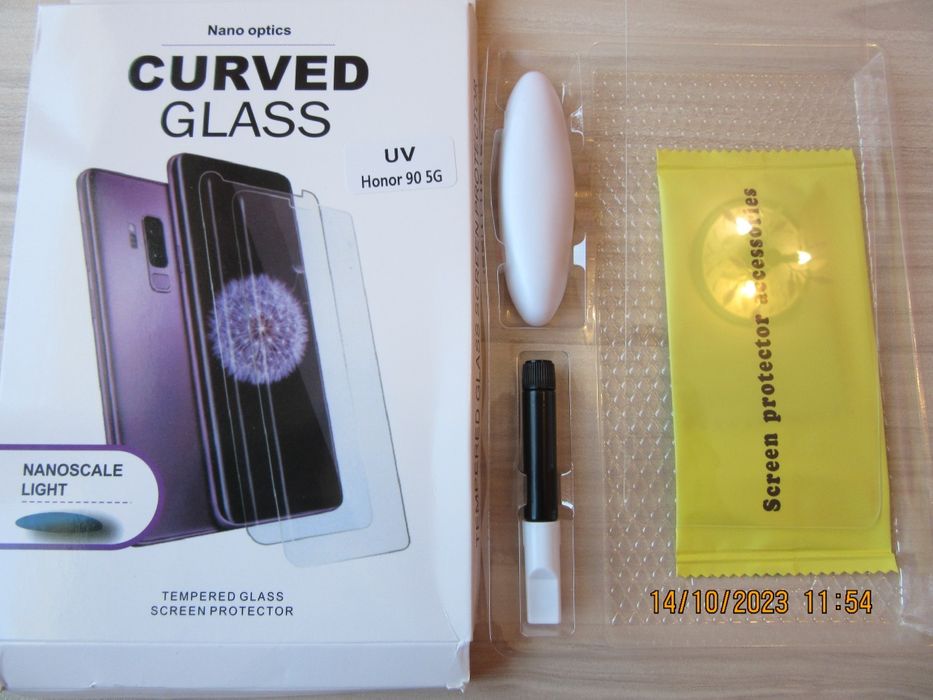 Honor 200 200 Pro / Honor 90 / Honor 50 / 3D UV Nano Стъклен протектор